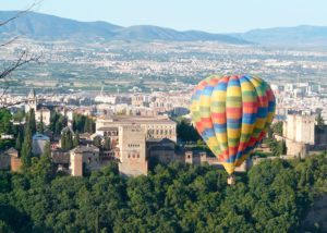 Volo in mongolfiera a Granada